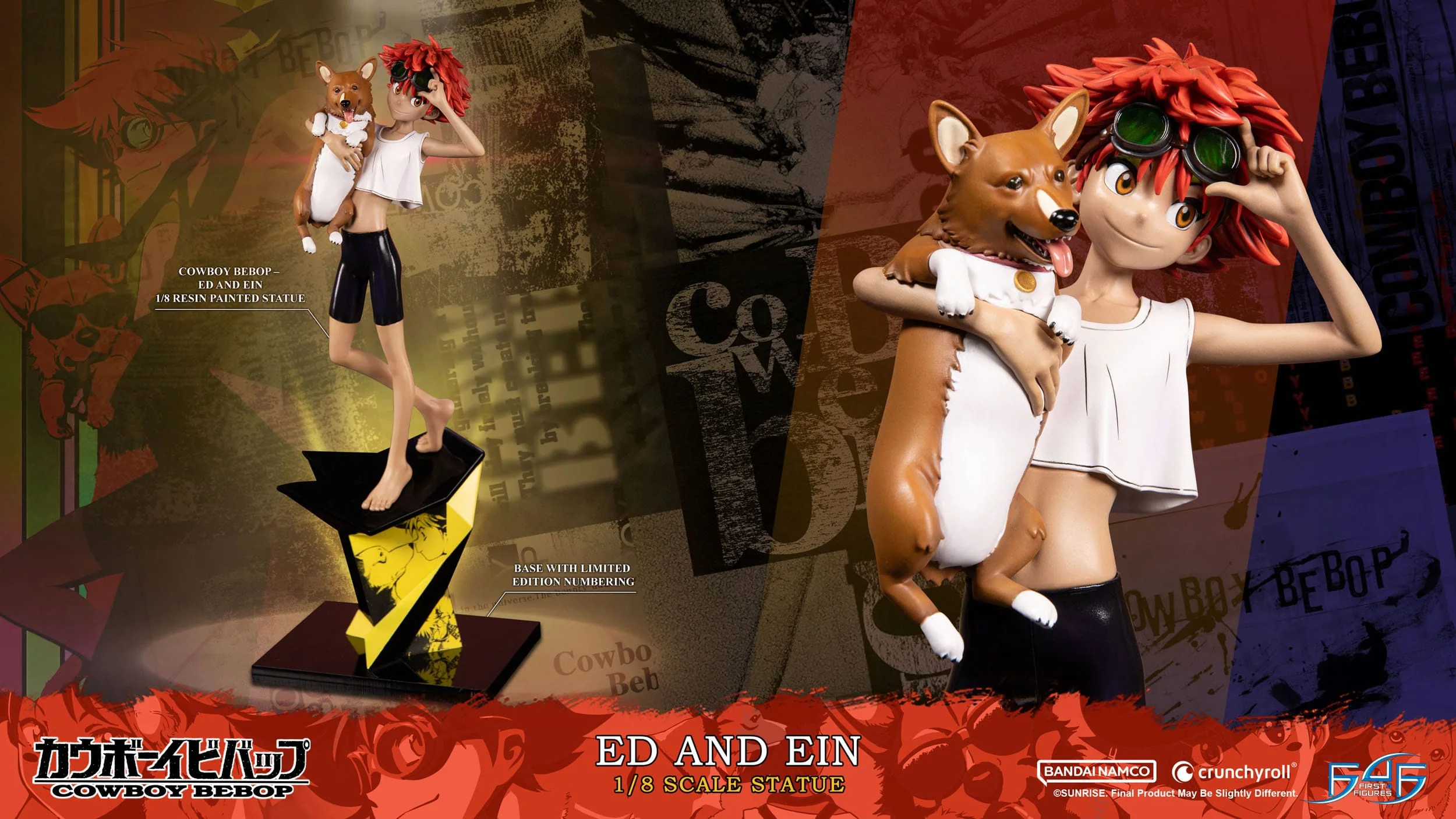 Ed & Ein - Cowboy Bebop - First 4 Figures - Image 2