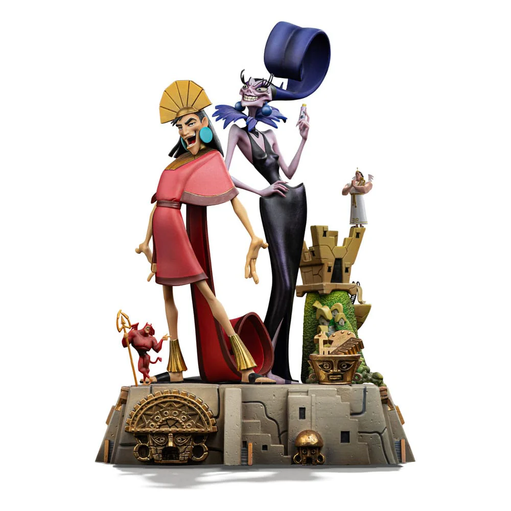 Ein Königreich für ein Lama Deluxe Art Scale Statue Kuzko & Yzma