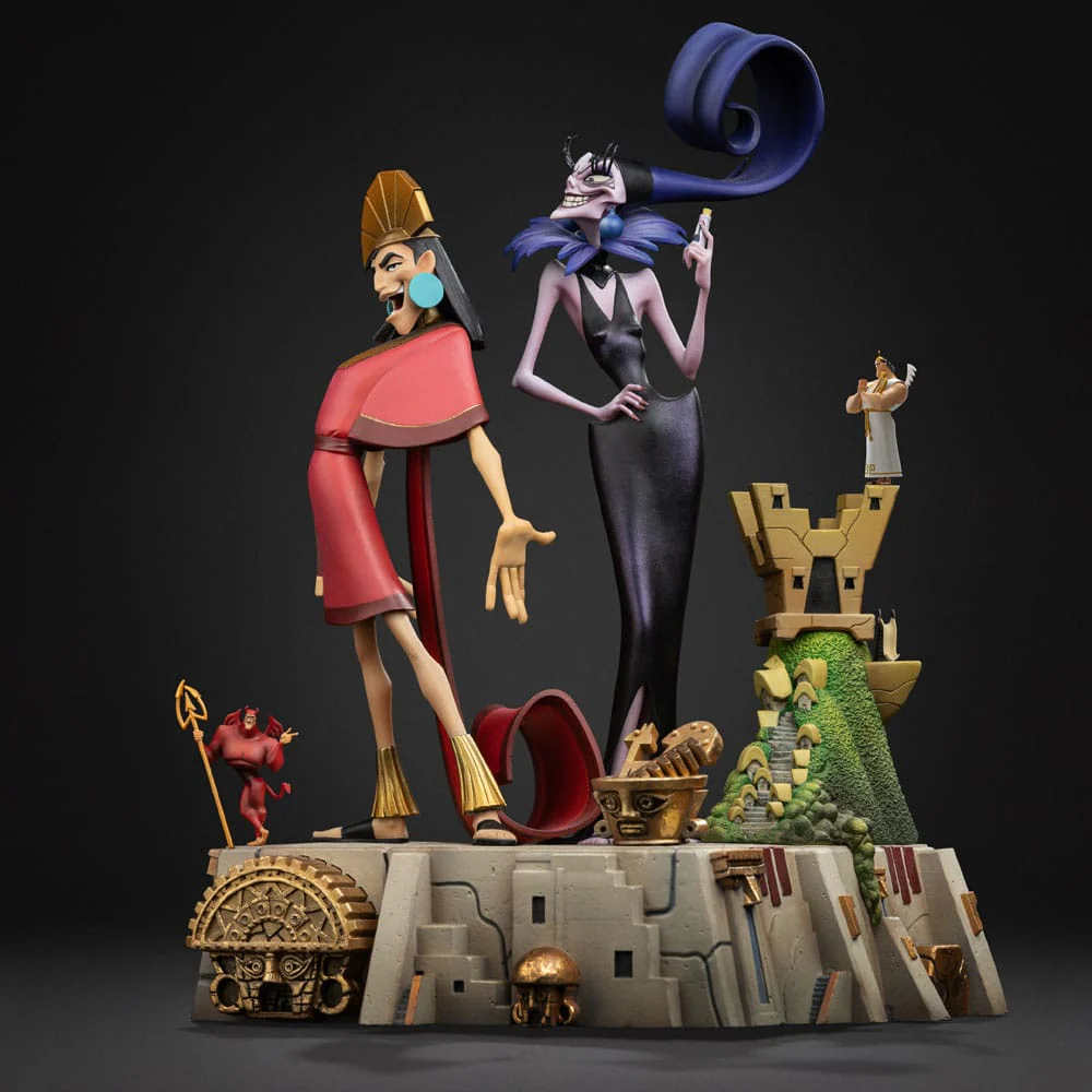 Ein Königreich für ein Lama Deluxe Art Scale Statue Kuzko & Yzma - Image 6
