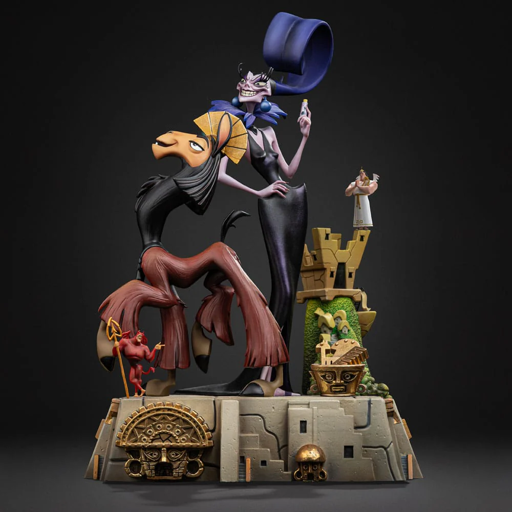 Ein Königreich für ein Lama Deluxe Art Scale Statue Kuzko & Yzma - Image 9