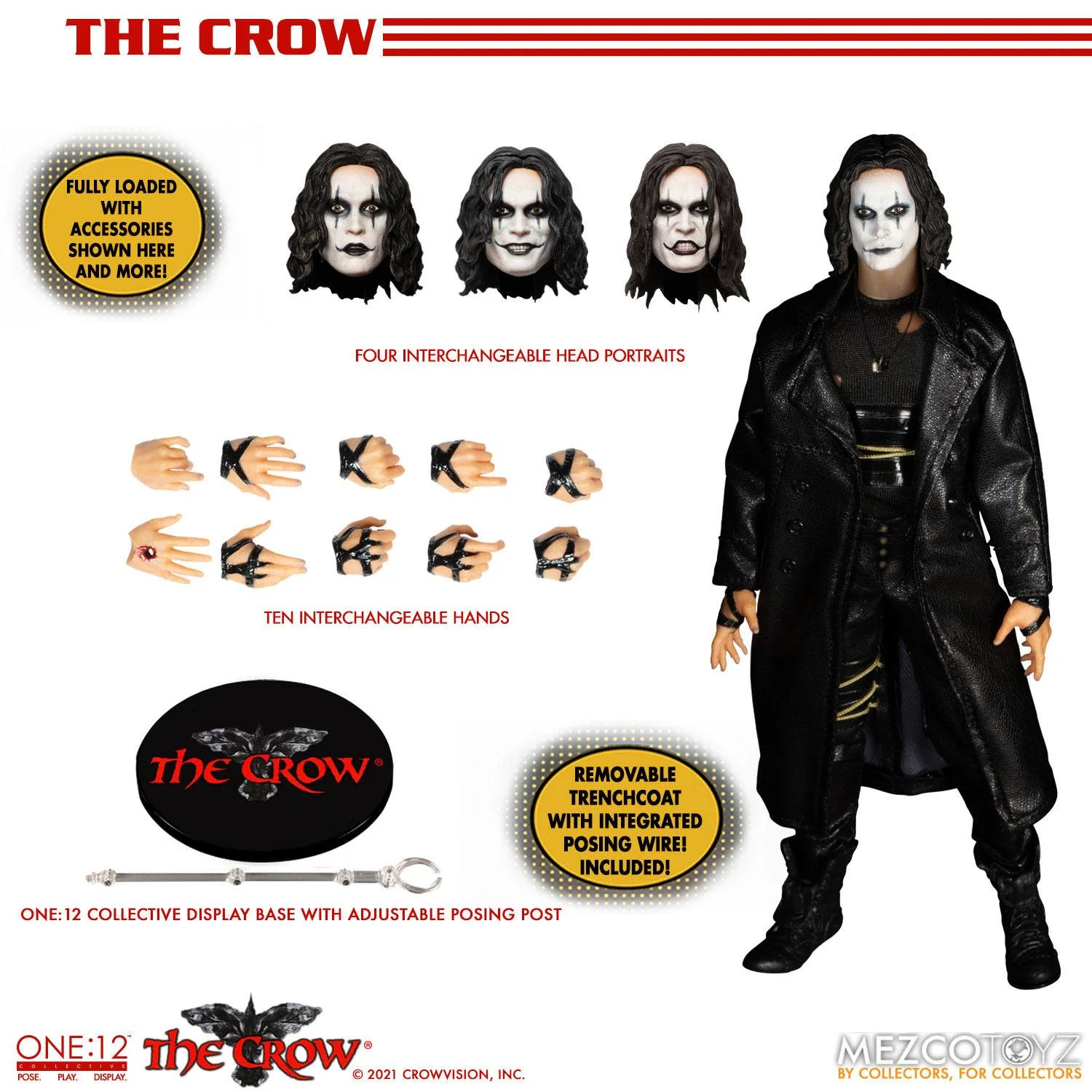 Eric Draven - The Crow - Mezco - Image 19