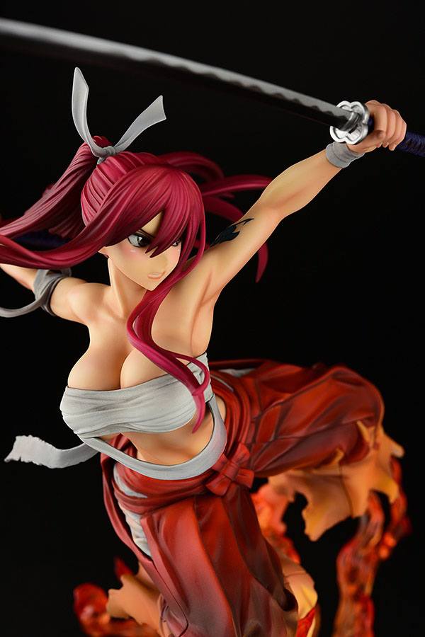 Erza Scarlet Samurai Ver. Kurena Orca Toys - Image 13