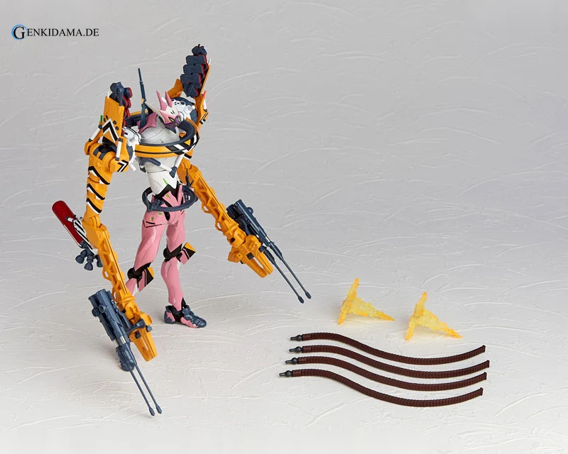 EVANGELION EVOLUTION EV-00 - Movie Evangelion -Evangelion Production Model Custom Type-08 Beta Improvised Combat Configuration (News Flash Ver.) - Image 2