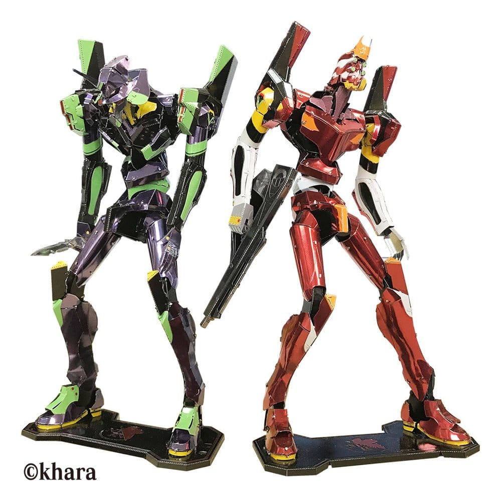 Evangelion Metallic Nano Plastic Model Kit Unit 01 - Image 3