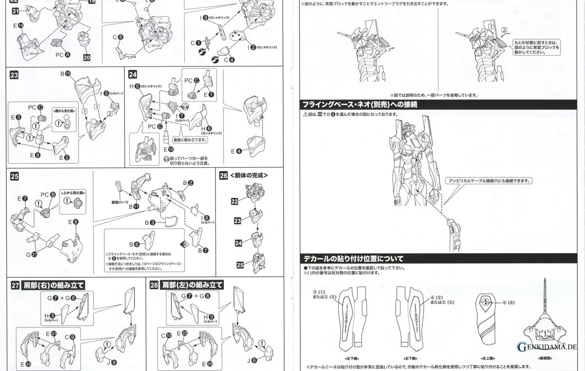 Evangelion Test Type-01 MECHA GODZILLA Ver. (Plastic model) - Image 20