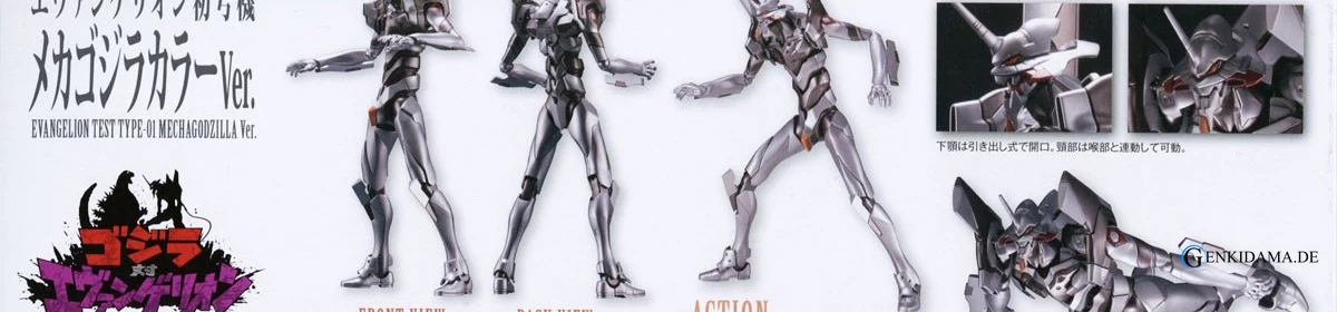 Evangelion Test Type-01 MECHA GODZILLA Ver. (Plastic model) - Image 9
