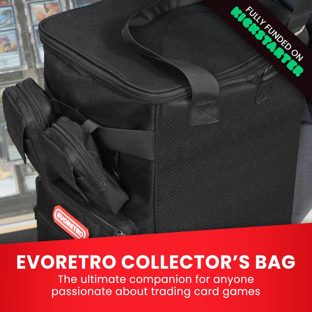 Evoretro Trading Card Rucksack Black - Image 2