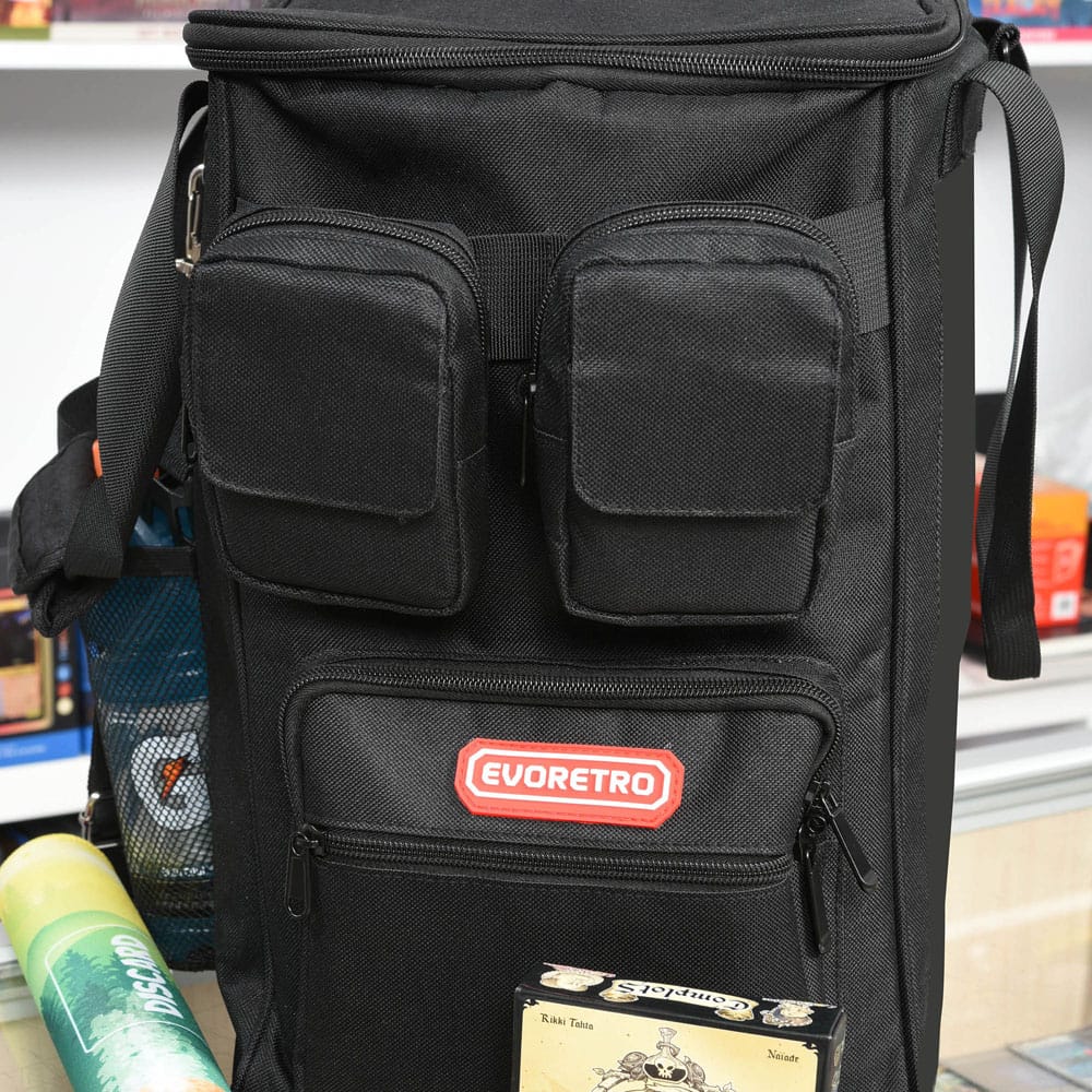 Evoretro Trading Card Rucksack Black - Image 7