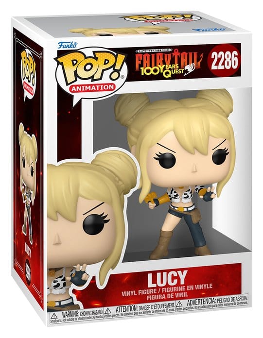 Fairy Tail-100 Years Quest POP! Animation Vinyl Figur Lucy 9 cm - Image 2