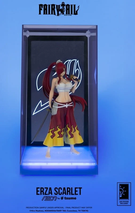 FAIRY TAIL - Erza Scarlet - Figure Neon by Tsume 25cm - Image 3