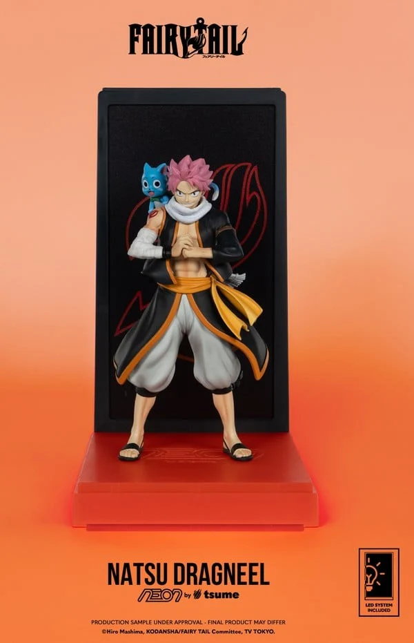 FAIRY TAIL - Natsu Dragneel - Figure Neon by Tsume 25cm - Image 2