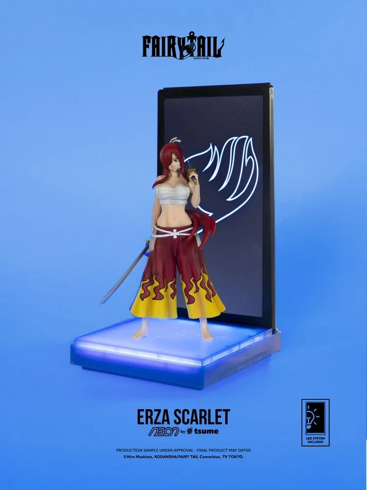 Fairy Tail Neon Figur Erza Scarlet - Image 2