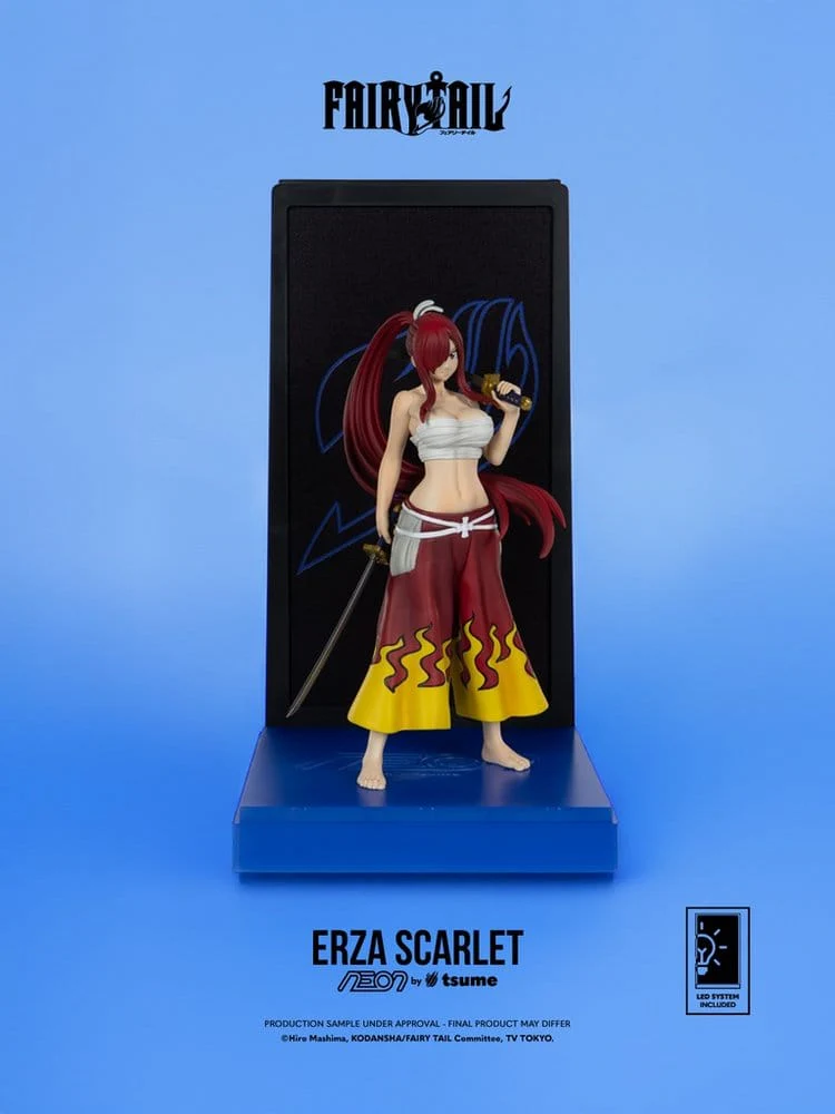 Fairy Tail Neon Figur Erza Scarlet - Image 4