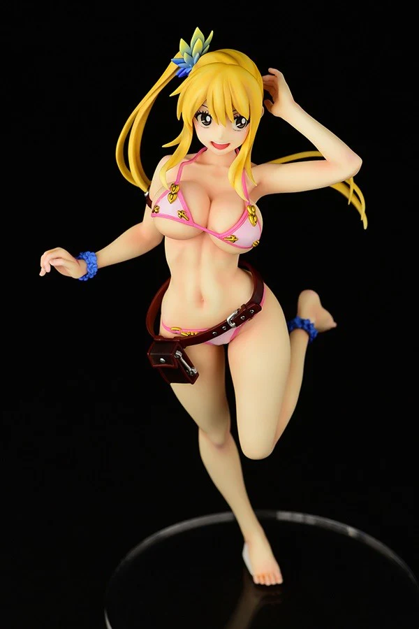 Fairy Tail PVC Statue Lucy Heartfilia Swimwear Gravure Style Ver. - Image 16