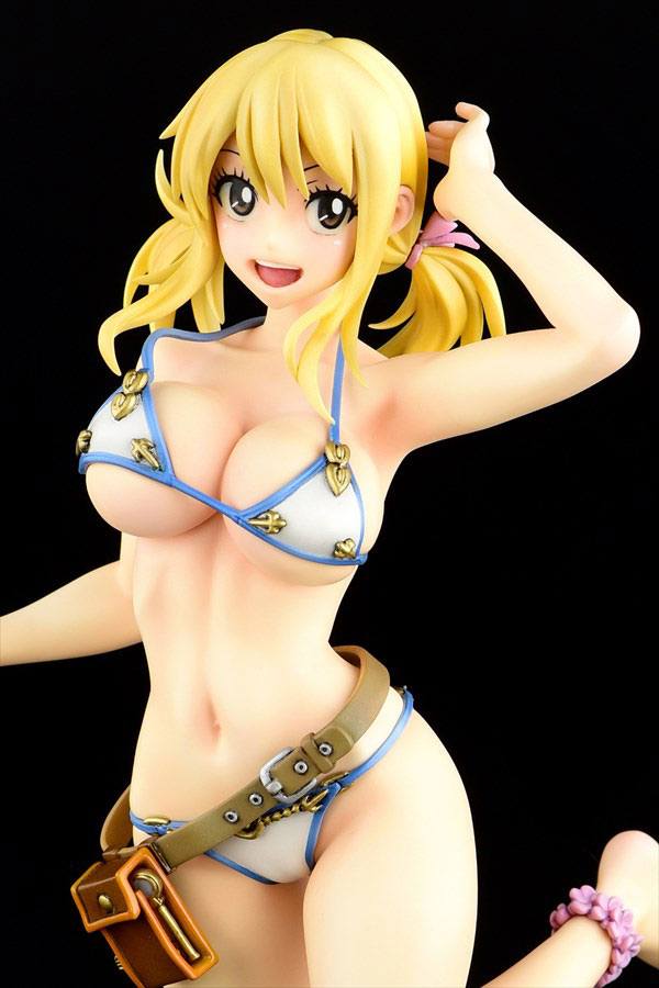 Fairy Tail Statue Lucy Heartfilia Swimwear Gravure Style - Image 4