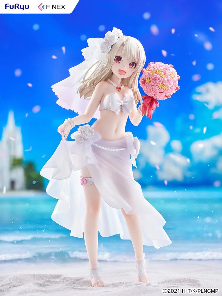 Fate/kaleid liner Prisma Illya: Licht - The Nameless Girl F:NEX PVC Figur Illyasviel von Einzbern Wedding Swimsuit Ver. - Image 15