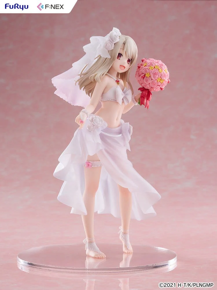 Fate/kaleid liner Prisma Illya: Licht - The Nameless Girl F:NEX PVC Figur Illyasviel von Einzbern Wedding Swimsuit Ver. - Image 9