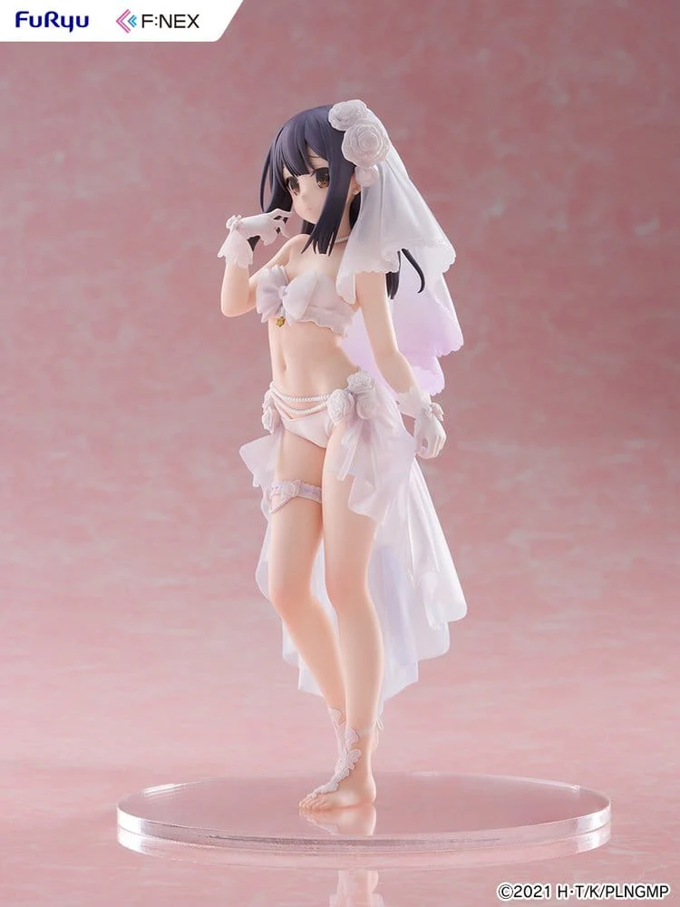 Fate/kaleid liner Prisma Illya: Licht - The Nameless Girl F:NEX PVC Figur Miyu Edelfelt Wedding Swimsuit Ver. - Image 10