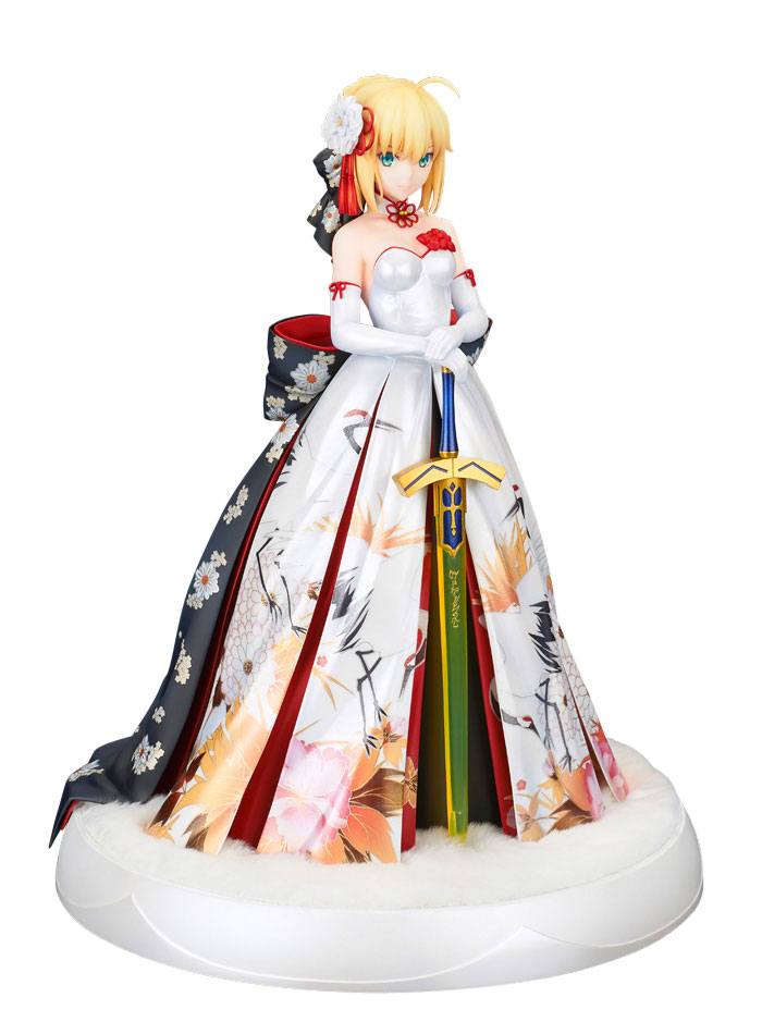 Fate/Stay Night Statue Saber Kimono Dress Ver.