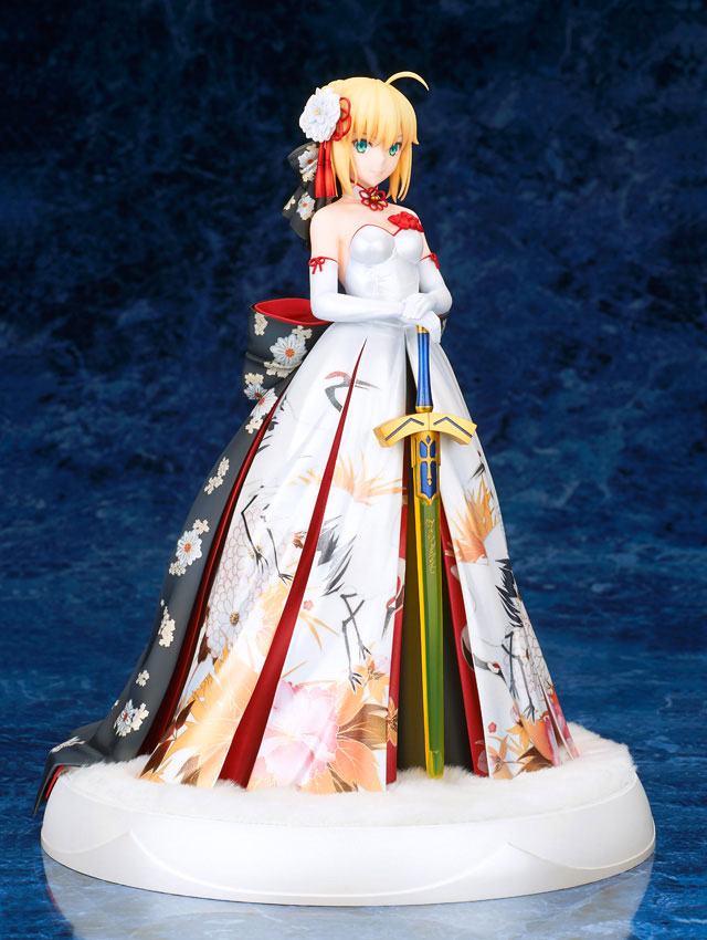 Fate/Stay Night Statue Saber Kimono Dress Ver. - Image 6