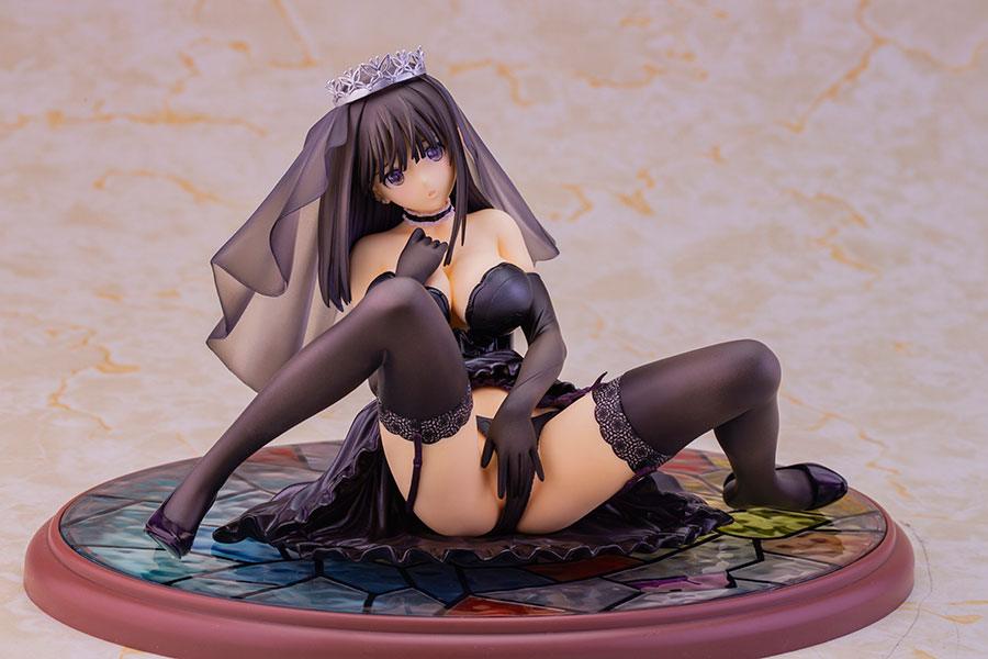 Fault!! PVC Statue Saeki Ai Black Wedding Ver. - Image 2