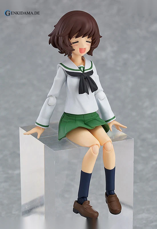 figma - Girls und Panzer the Movie: Yukari Akiyama School Uniform ver. - Image 5