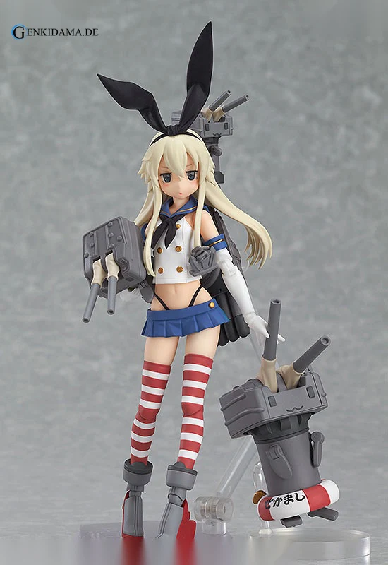figma - Kantai Collection -Kan Colle- Shimakaze (w/Pre-order Bonus: Rensouhou-chan (Big) Middle-damage Expression ver.)