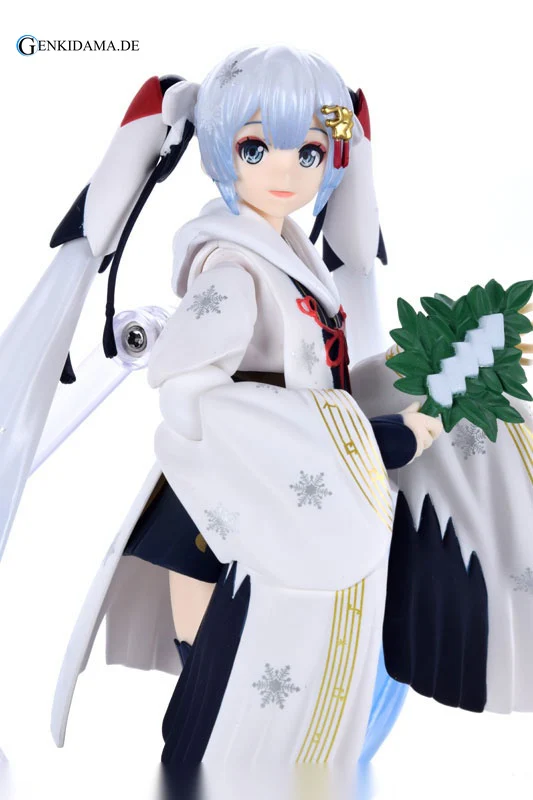 figma - Snow Miku Crane Priestess ver. - Image 3
