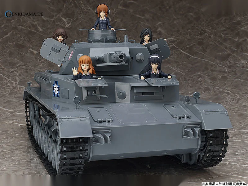 figma Vehicles - Girls und Panzer 1/12 IV Tank Ausf. D "Finals" - Image 4
