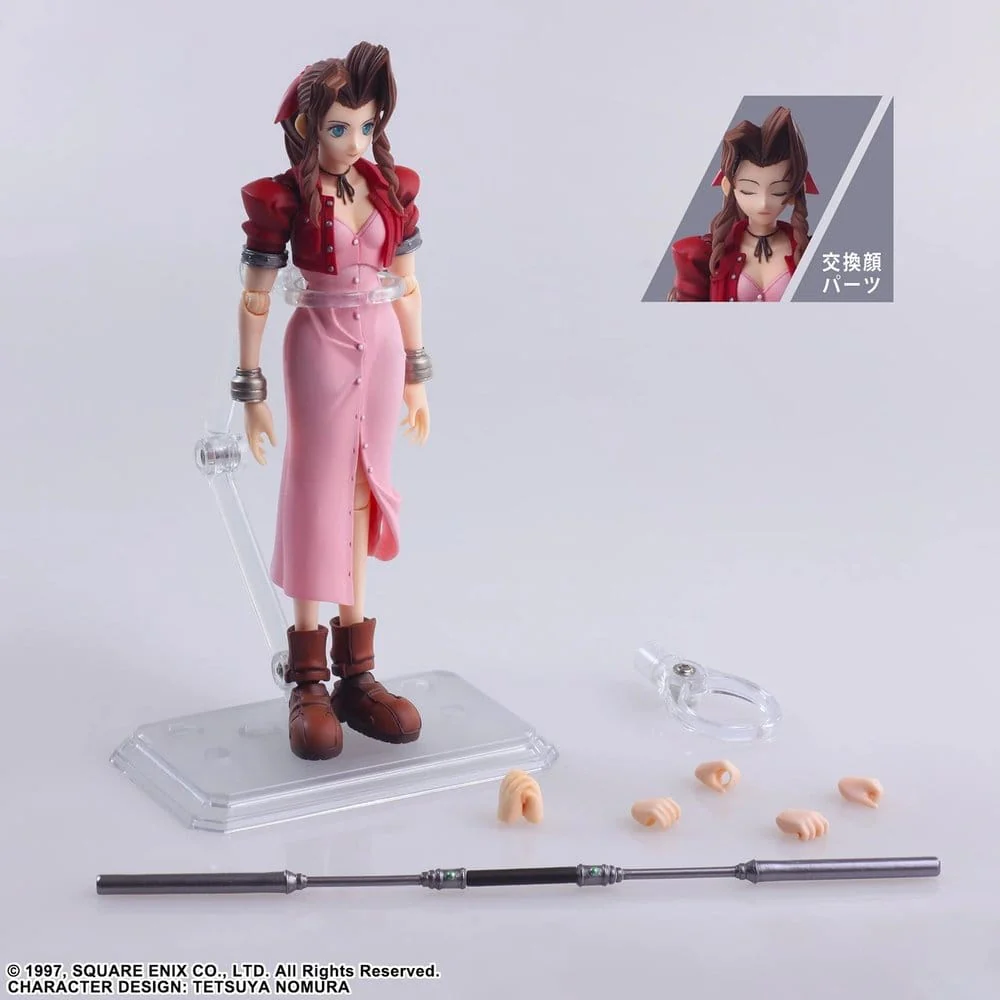 Final Fantasy VII Bring Arts Actionfigur Aerith Gainsborough Digital Plus Edition - Image 7