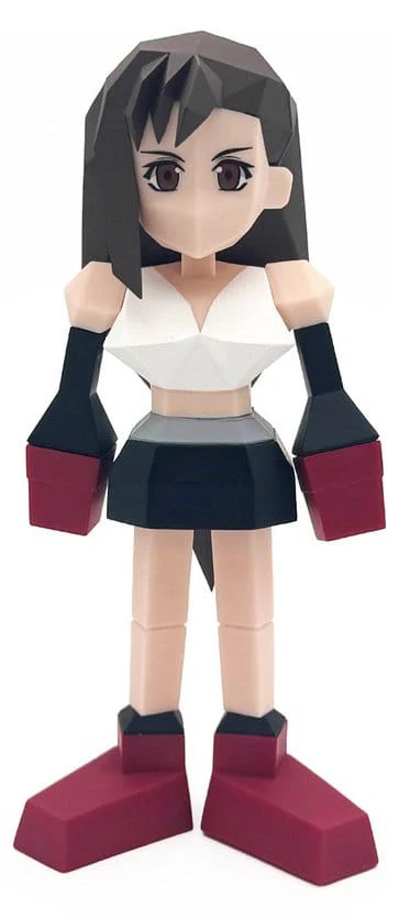 Final Fantasy VII Polygon Vinyl Figur Tifa Lockhart