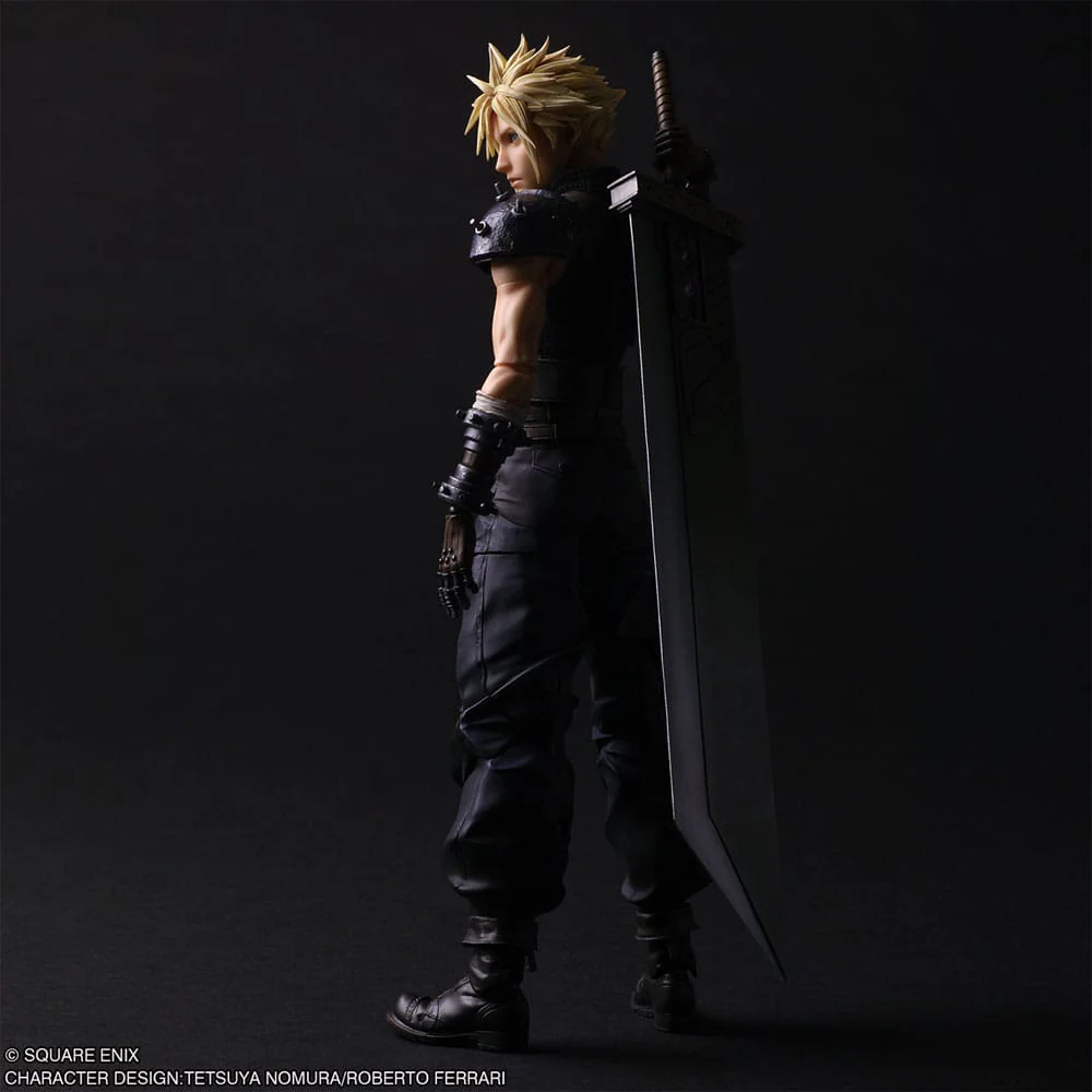 Final Fantasy VII Rebirth Play Arts Shin Actionfigur Cloud Strife - Image 3