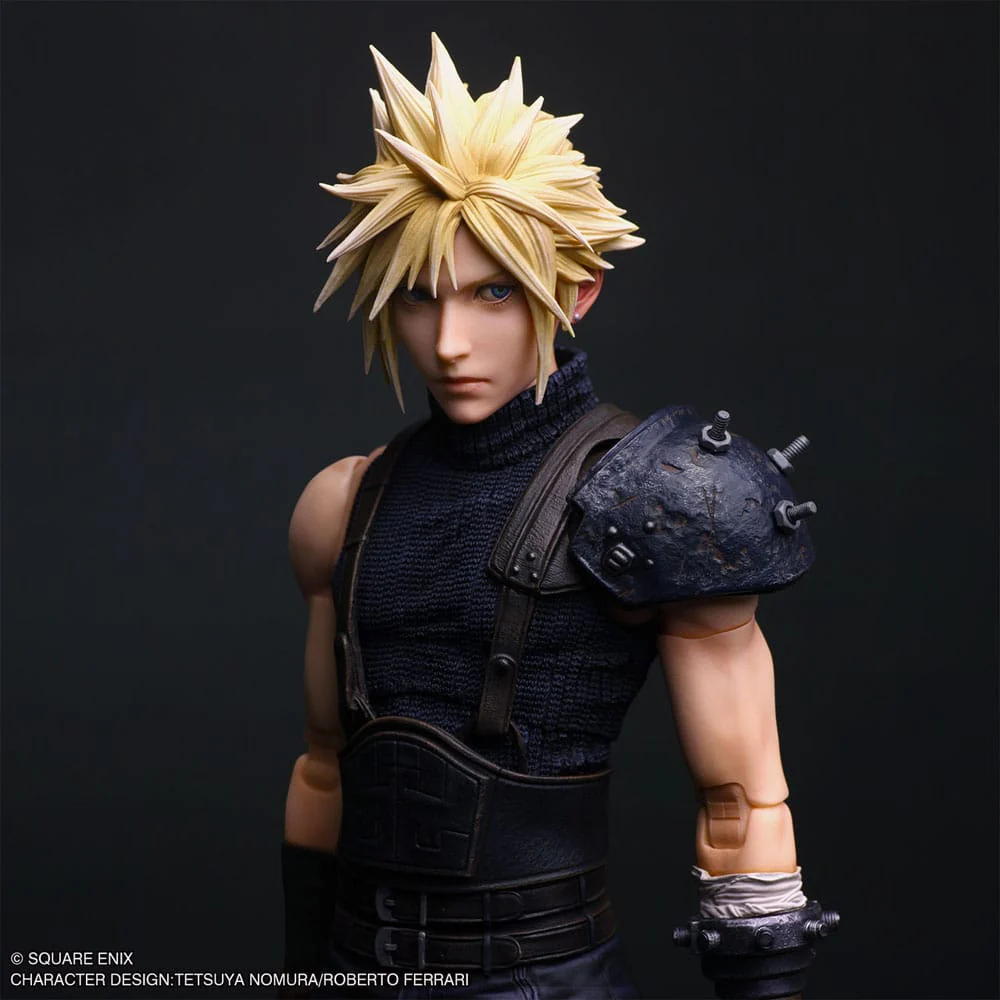 Final Fantasy VII Rebirth Play Arts Shin Actionfigur Cloud Strife - Image 7