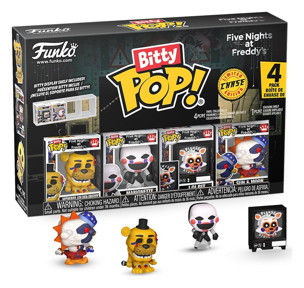 Five Nights at Freddy's Bitty POP! Vinyl Figuren 4er-Pack Series 5 2,