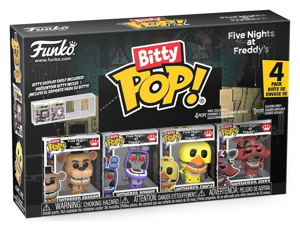 Five Nights at Freddy's Bitty POP! Vinyl Figuren 4er-Pack Series 6 2, - Image 2