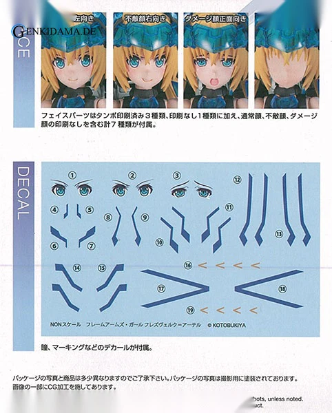 Frame Arms Girl Hresvelgr=Ater Plastic Model - Image 2