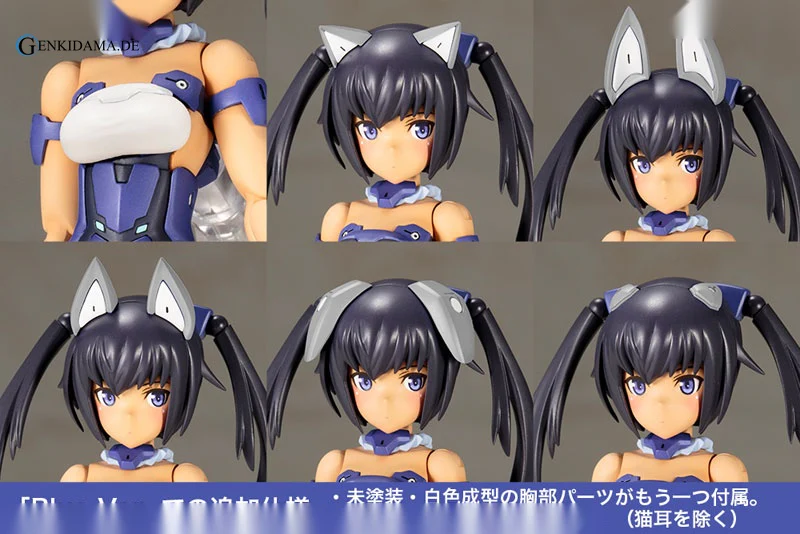 Frame Arms Girl - Innocentia Blue Ver. Plastic Model - Image 9