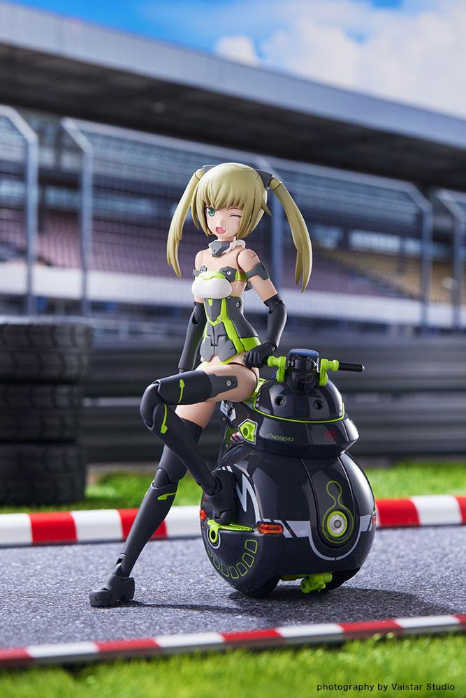 Frame Arms Girl Plastic Model Kit Innocentia (Racer) & Noseru (Racing Specs Ver.) - Image 2