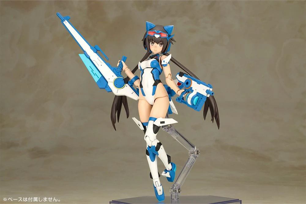 Frame Arms Girl Plastic Model Kit Stylet Swimsuit Blue Impulse Color Ver. - Image 12