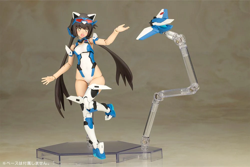 Frame Arms Girl Plastic Model Kit Stylet Swimsuit Blue Impulse Color Ver. - Image 2