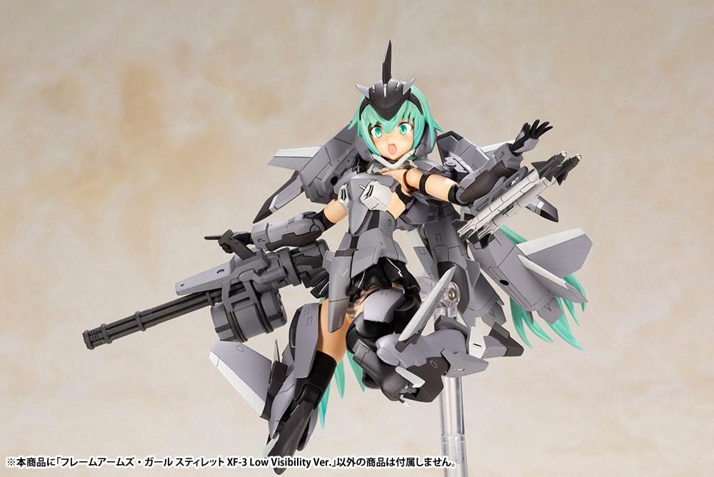 Frame Arms Girl Plastic Model Kit Stylet XF-3 Low Visibility Ver. - Image 5