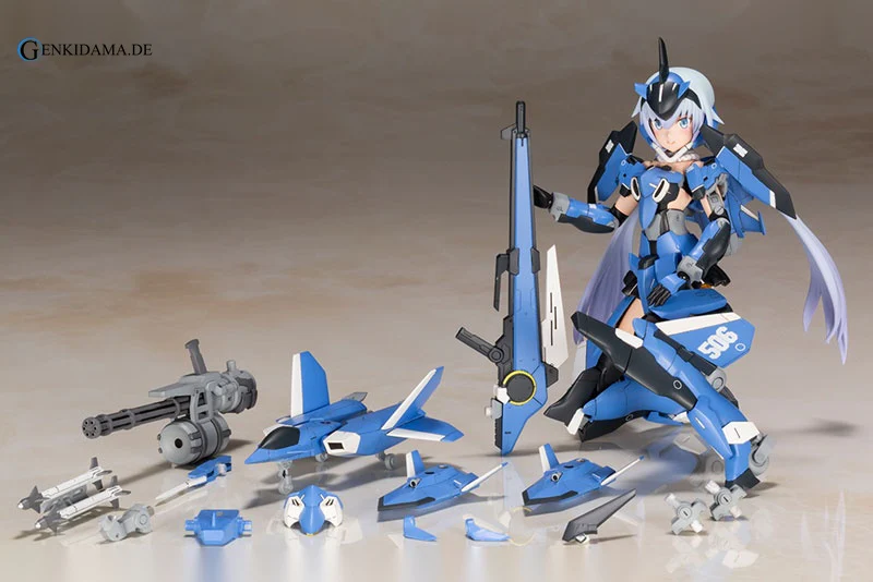 FRAME ARMS GIRL STYLET XF-3 with EXOSUIT STYLET Plastic Model - Image 13