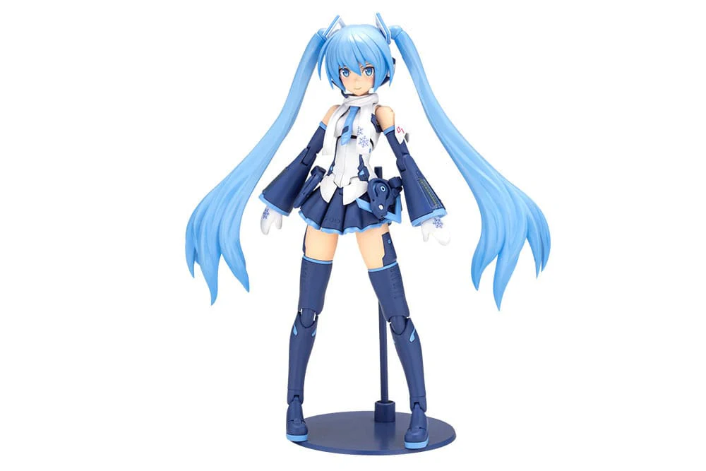 Frame Arms Girl x Hatsune Miku Plastic Model Kit Frame Music Girl Snow Miku Another Color Ver.