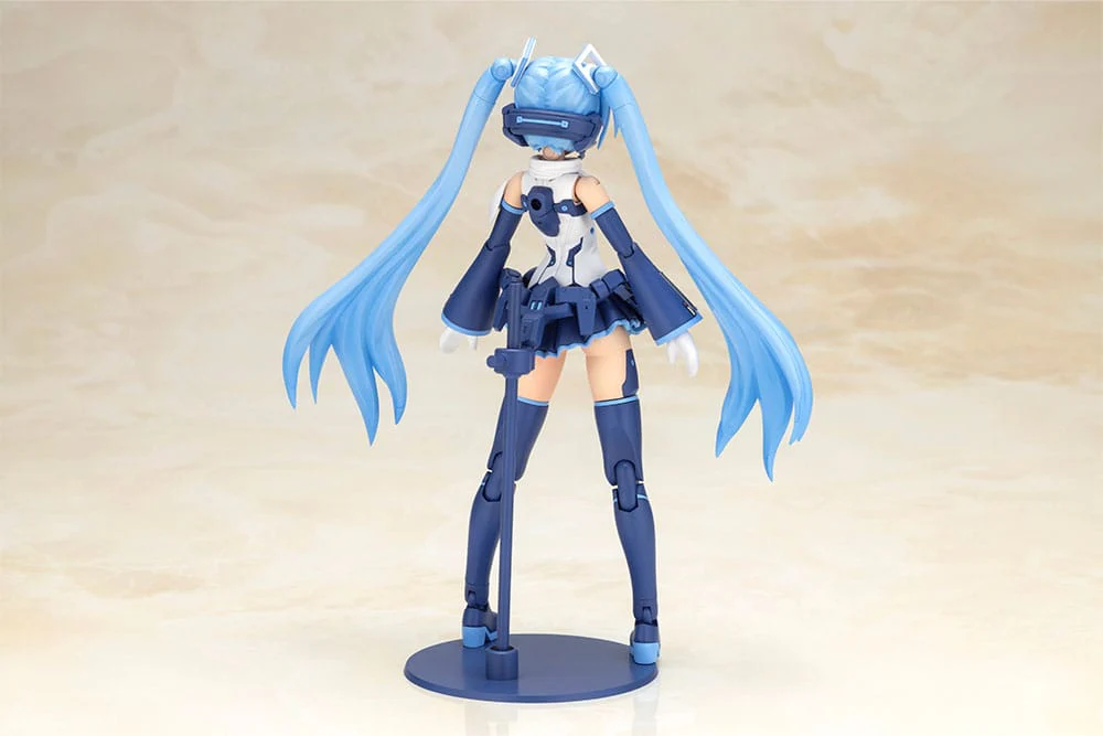 Frame Arms Girl x Hatsune Miku Plastic Model Kit Frame Music Girl Snow Miku Another Color Ver. - Image 3