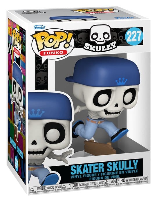 Funko Legacy POP! Icons Vinyl Figur Skater Skully - Image 2