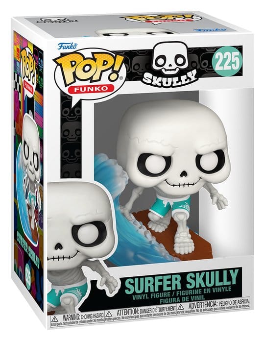 Funko Legacy POP! Icons Vinyl Figur Surfer Skully - Image 2