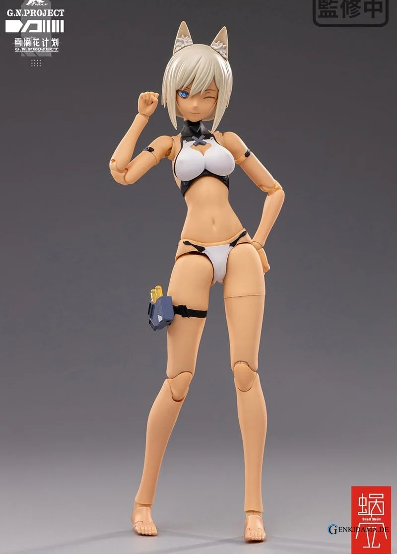 G.N.Project Wolf-001 Swimwear Body & Armed Set *w/Bonus Item (PVC Figure) - Image 10