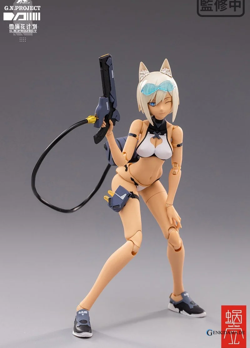 G.N.Project Wolf-001 Swimwear Body & Armed Set *w/Bonus Item (PVC Figure) - Image 11