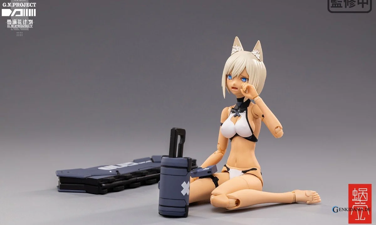 G.N.Project Wolf-001 Swimwear Body & Armed Set *w/Bonus Item (PVC Figure) - Image 16