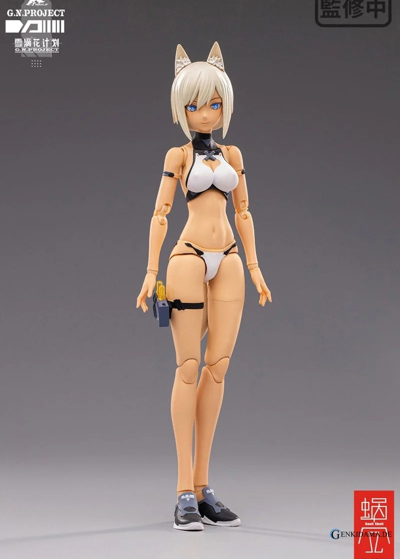 G.N.Project Wolf-001 Swimwear Body & Armed Set *w/Bonus Item (PVC Figure) - Image 6